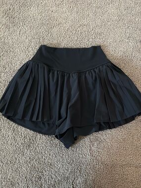 Size small Black Pleated Women's Tennis Skirt